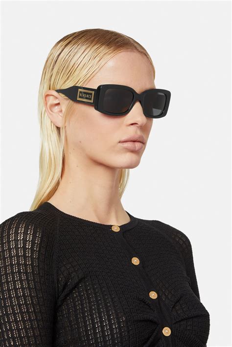 versace ve4377 on face|authentic black polarized Versace sunglasses.